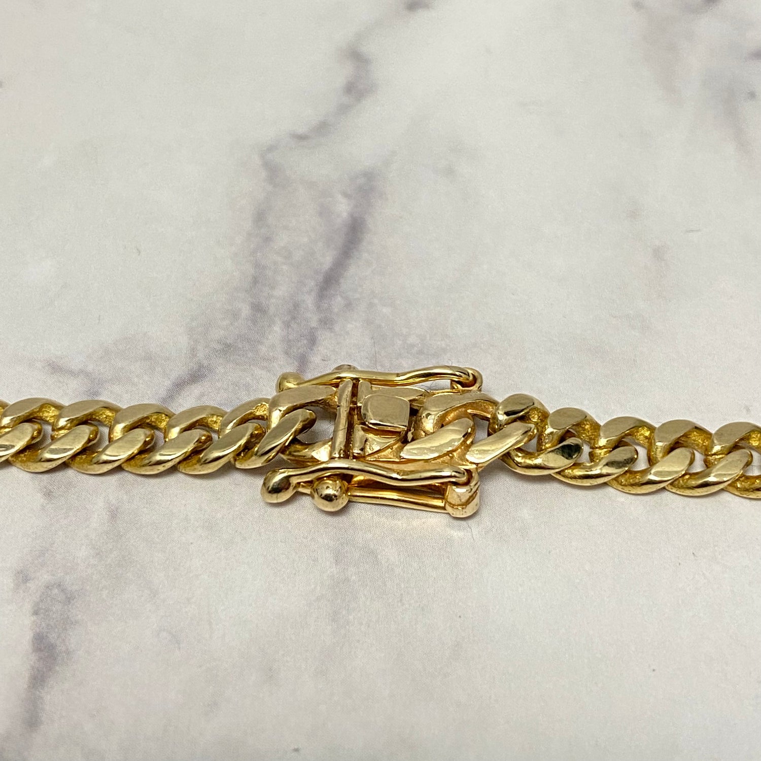 14K Yellow Gold Micro Cuban / 46.8gr / 5.2mm / 24in