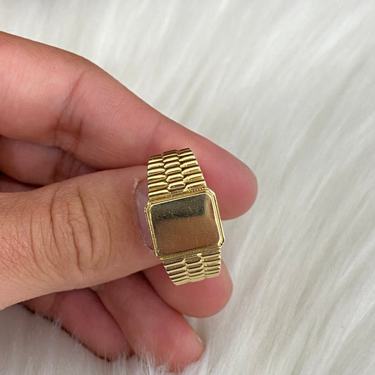 14K Yellow Gold Fashion Ring / 8.7gr / Size 11
