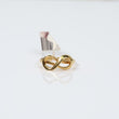 10K Yellow Gold Infinity Ring  / 2.4gr / Size 7
