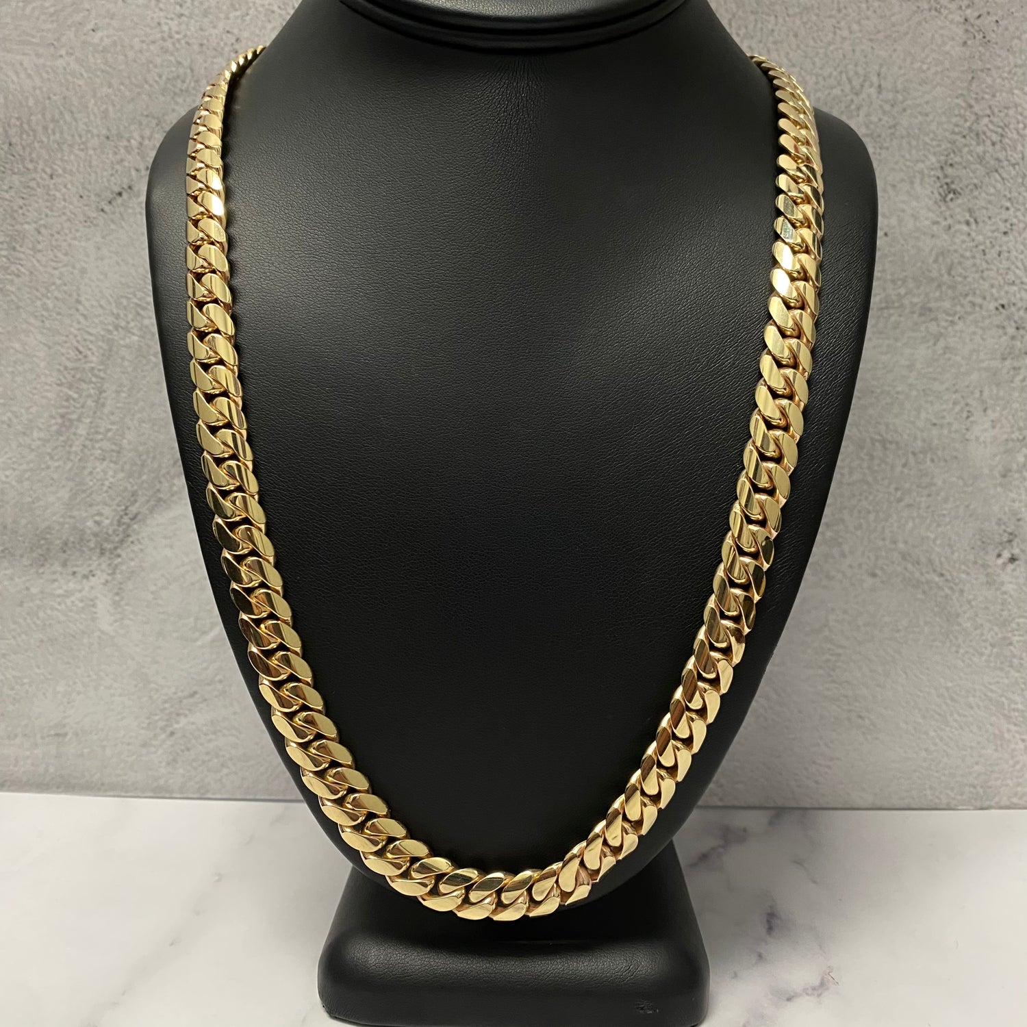 10K Yellow Gold Cuban Links / 165.8gr / 10.4mm / 24in