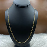 14K Yellow Gold Figaro Chain / 10gr / 3.5mm / 26in