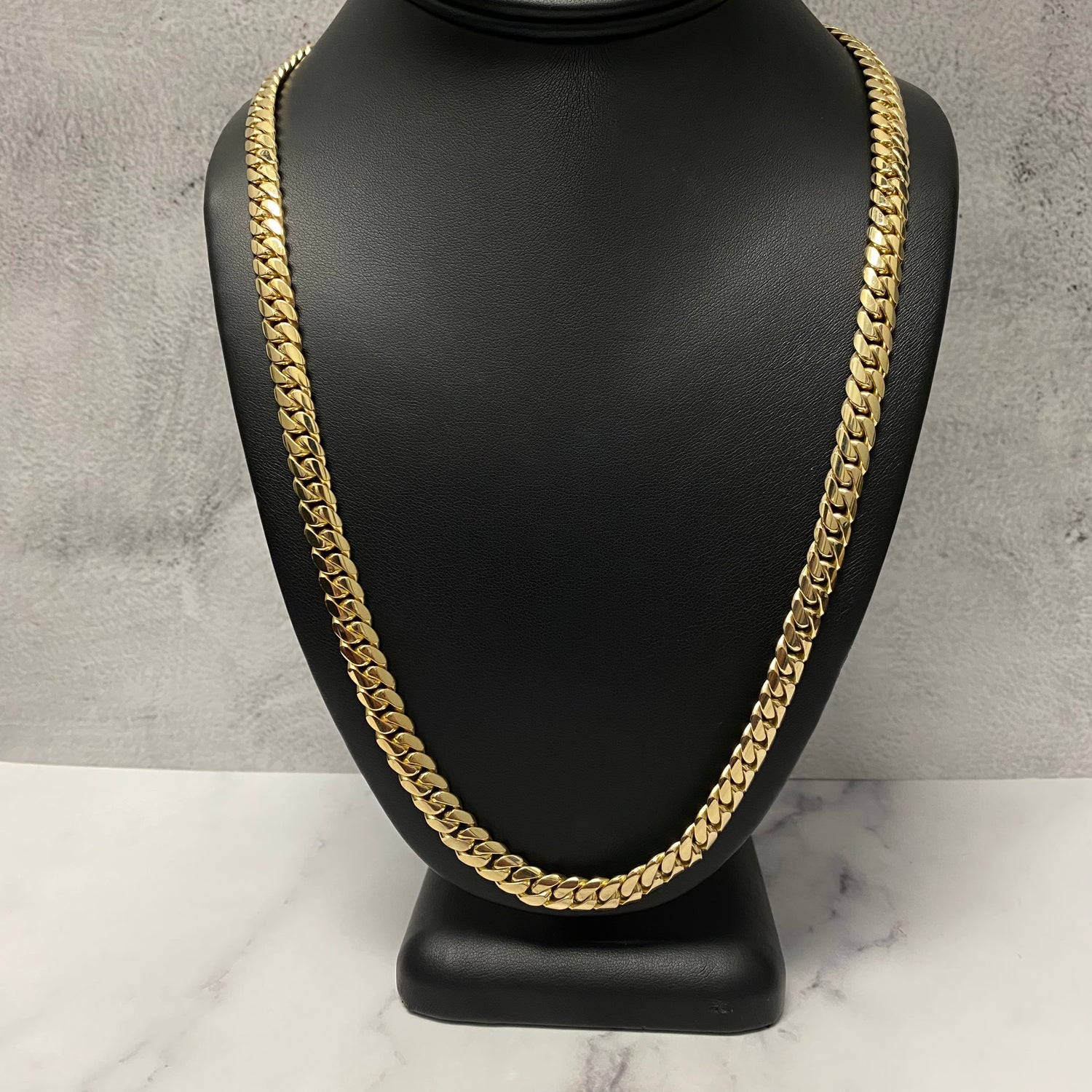 10K Yellow Gold Cuban Links / 100.5gr / 8mm / 24in