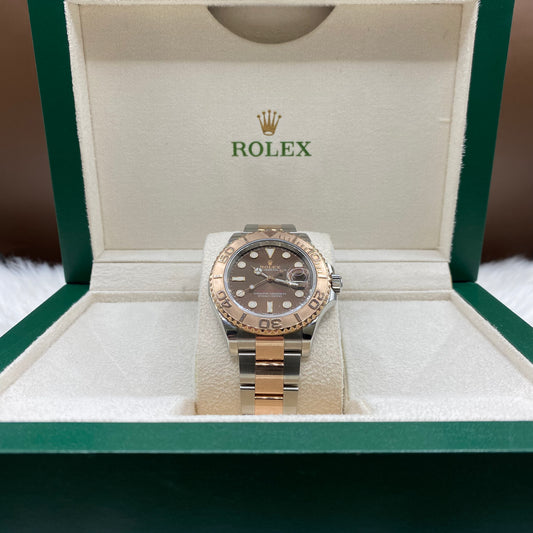 Rolex Yacht-Master 40Mm Everose Chocolate Dial 2019 Oyster Band