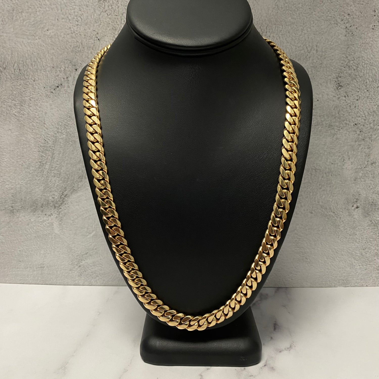 14K Yellow Gold Cuban Links / 169gr / 9.6mm / 24in