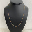 18K Rose Gold Rope Chain / 1gr / 1.2mm / 19.5in