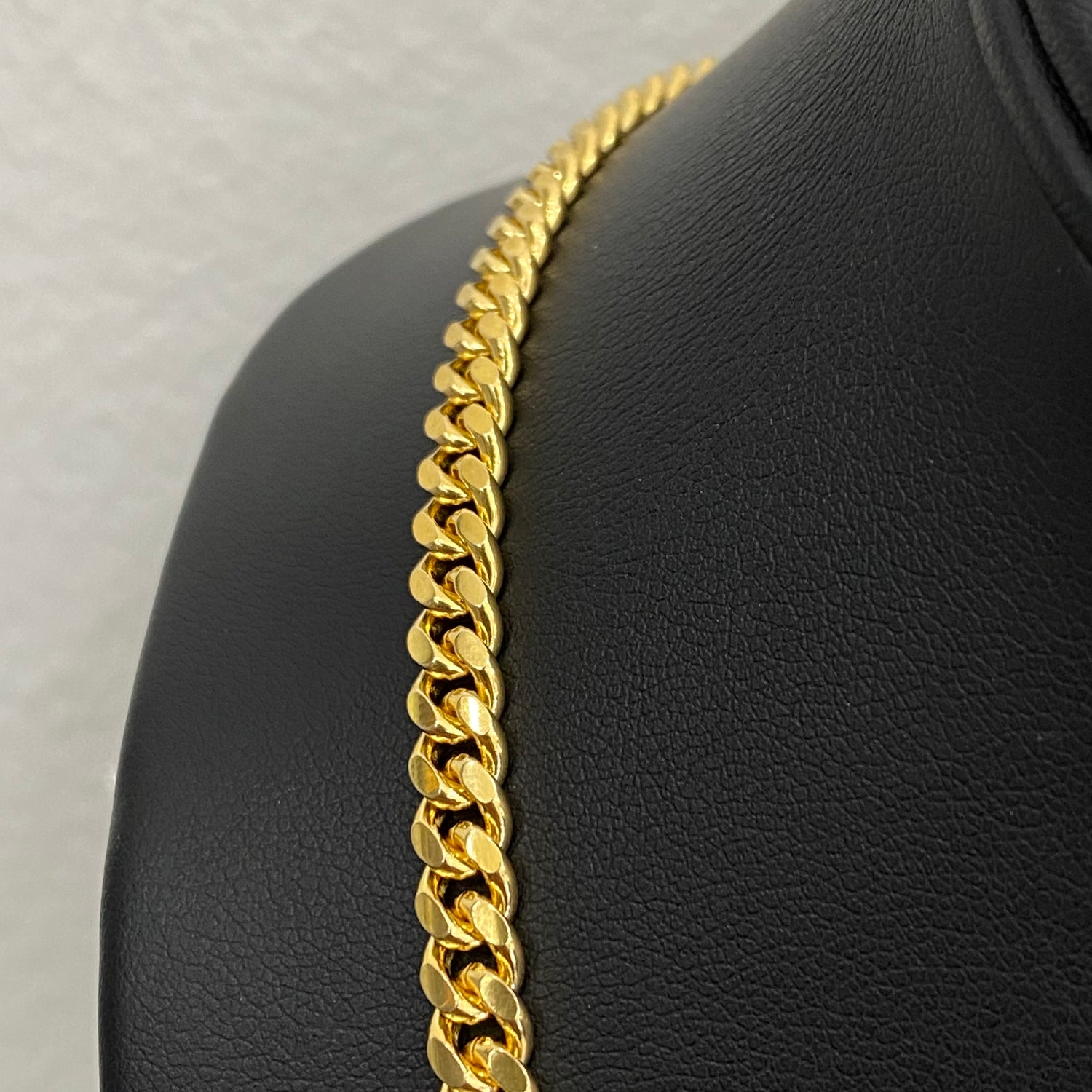 14K Yellow Gold Micro Cuban / 53.8gr / 5.2mm / 24in