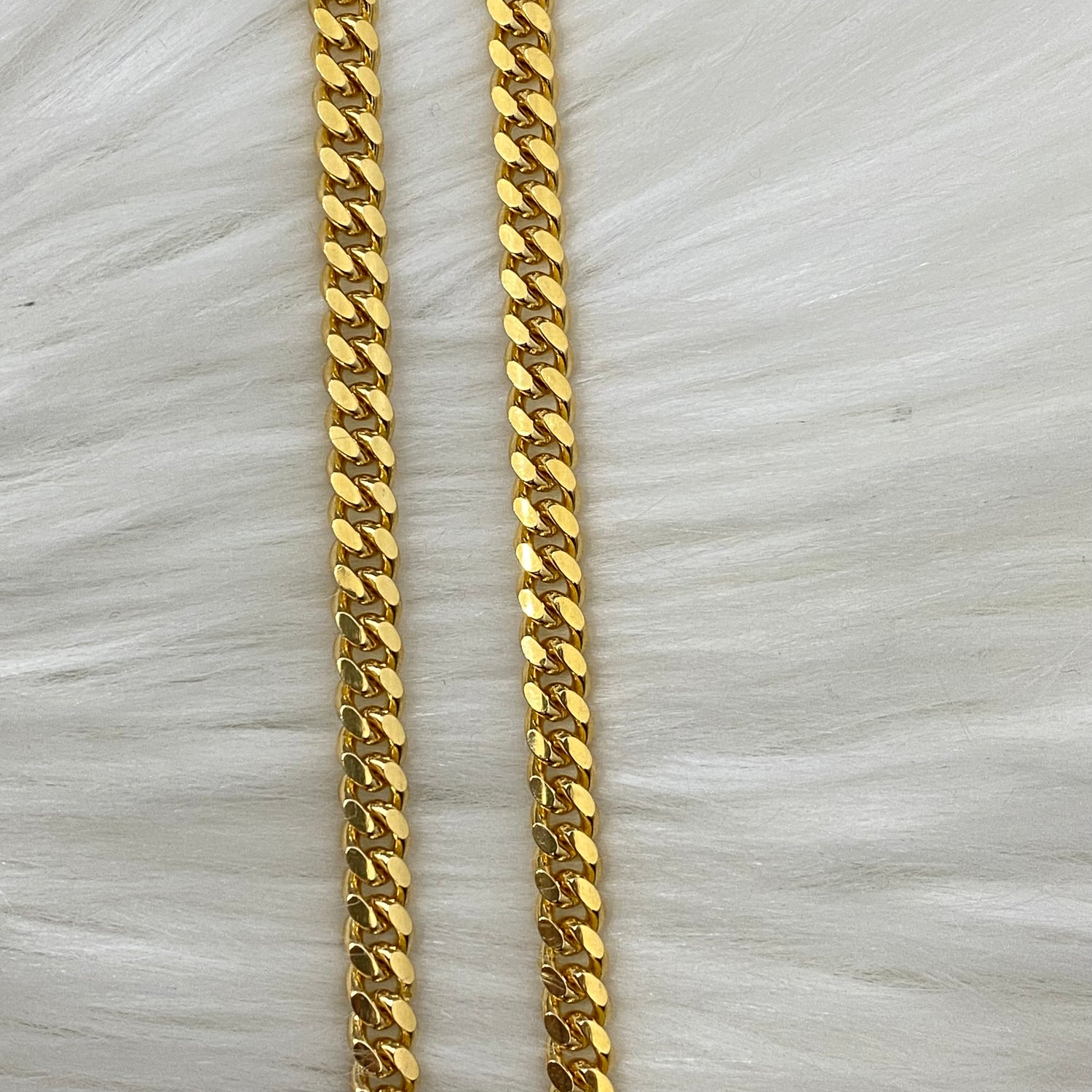 14K Yellow Gold Micro Cuban / 53.8gr / 5.2mm / 24in