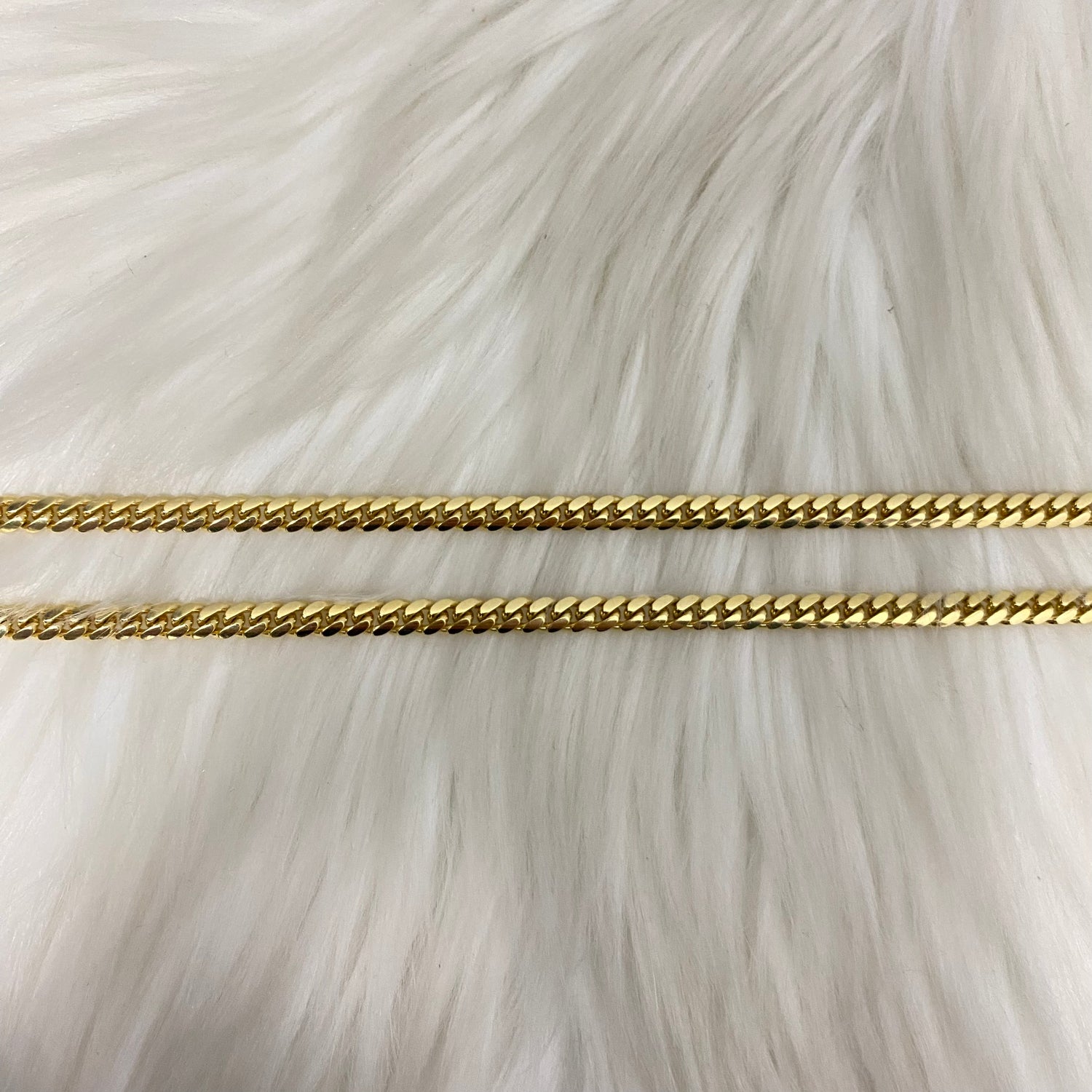 10K Yellow Gold Micro Cuban / 41.6gr / 4.9mm / 24in