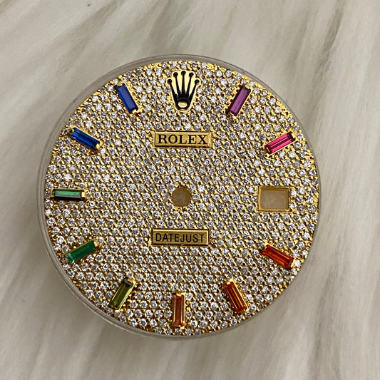 Rolex Face Diamond Aftermarket Ct Dia