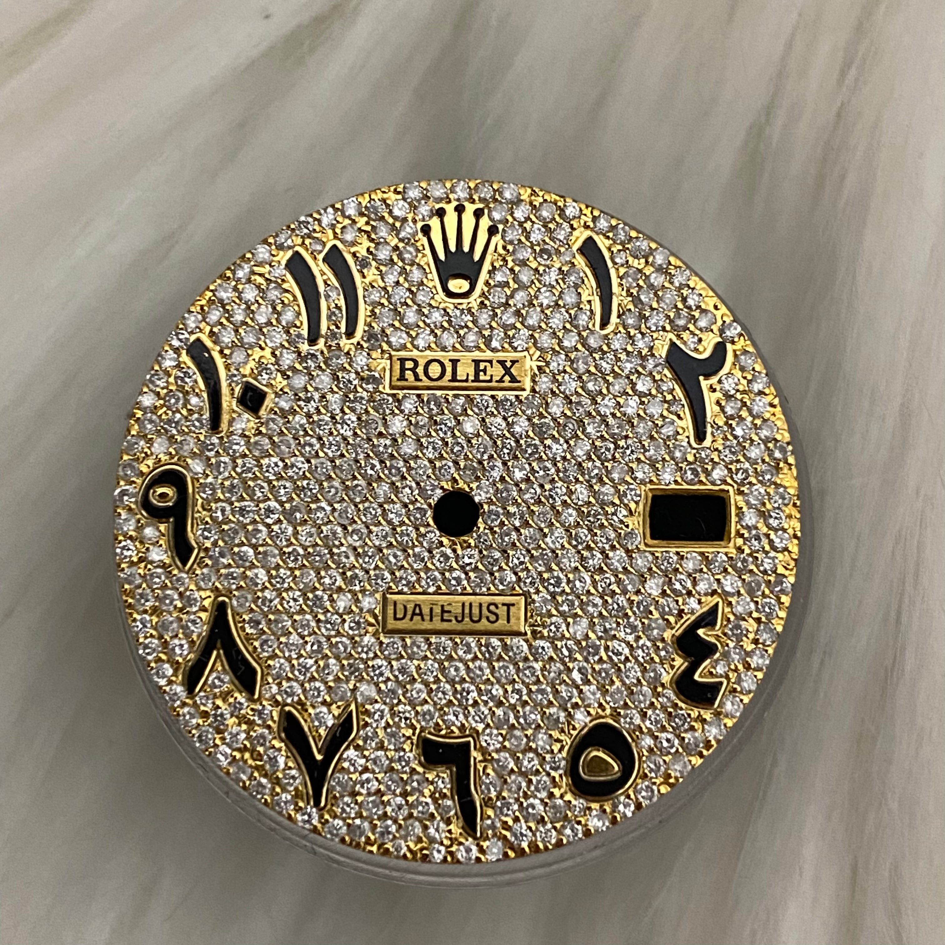 Rolex Face Diamond Aftermarket Ct Dia