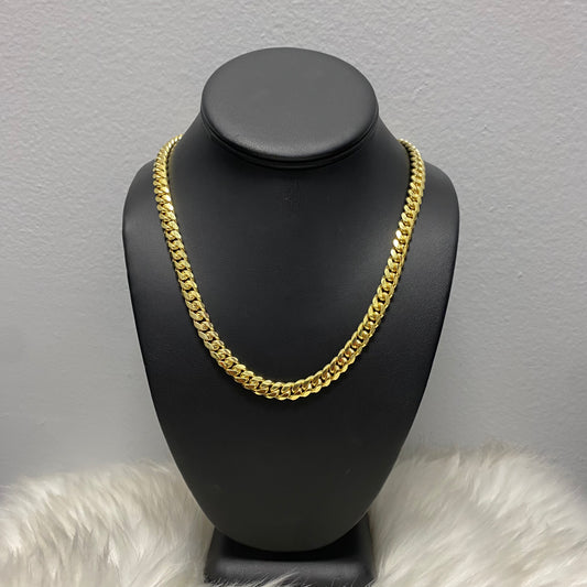 10K Yellow Gold Cuban Links / 95.75gr / 7.6mm / 20in