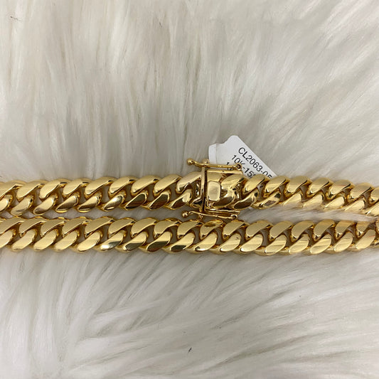 10K Yellow Gold Cuban Links / 152.7gr / 12.3mm / 16in