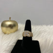10K Yellow Gold Diamond Letter R Ring 1.62Ct Dia / 6.9gr / Size 8.5