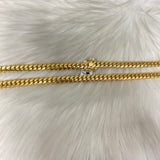 10K Yellow Gold Cuban Links / 142.1gr / 9mm / 24.5in