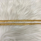 10K Yellow Gold Cuban Links / 120gr / 8mm / 22.5in