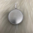 10K White Gold Diamond Memoral Pendant 2.56Ct Dia / 28.49gr / 2 - 2.7in