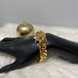 10K Yellow Gold Cuban Links Bracelet / 118.8gr / 13.7mm / 8 3/4in