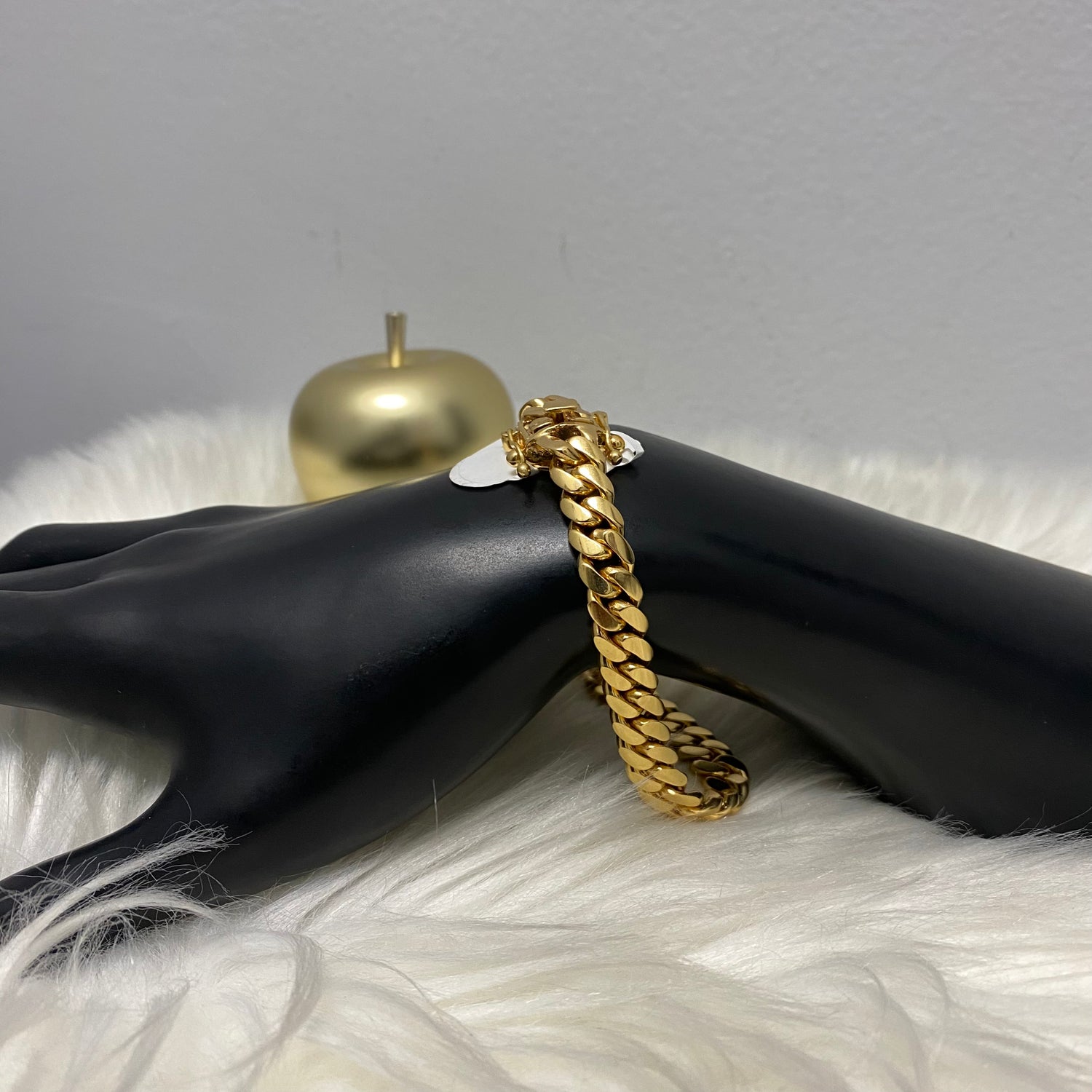 14K Yellow Gold Cuban Links Bracelet / 51gr / 8.3mm / 8 3/4in