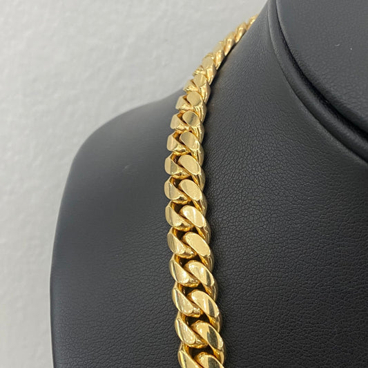 10K Yellow Gold Cuban Links / 108gr / 8.8mm / 20in