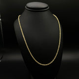 10K Yellow Gold Rope Chain / 10gr / 4.8mm / 26in
