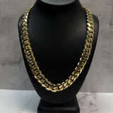 10K Yellow Gold Cuban Links / 309.2gr / 15mm / 22in