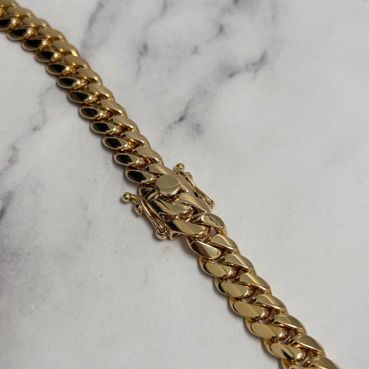 10K Yellow Gold Cuban Links / 149gr / 10mm / 23in