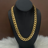 10K Yellow Gold Monaco Cuban Link Chain / 47gr / 13.2mm / 24in