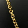 14K Yellow Gold Roll On Chain / 22.5gr / 5.3mm / 24in