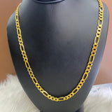 14K Yellow Gold Figaro Chain / 31gr / 5.9mm / 24in