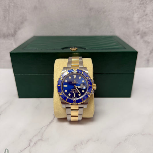 Rolex Submariner 40Mm Blue Face Two Tone 2020 Model 116613Lb