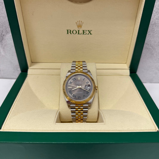 Rolex Wimbledon 41Mm 2020 Two Tone Yellow Gold