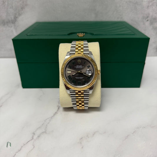 Rolex Wimbledon 41Mm 2020 Two Tone Yellow Gold