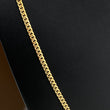 14K Yellow Gold Micro Cuban Chain / 43gr / 5mm / 20in