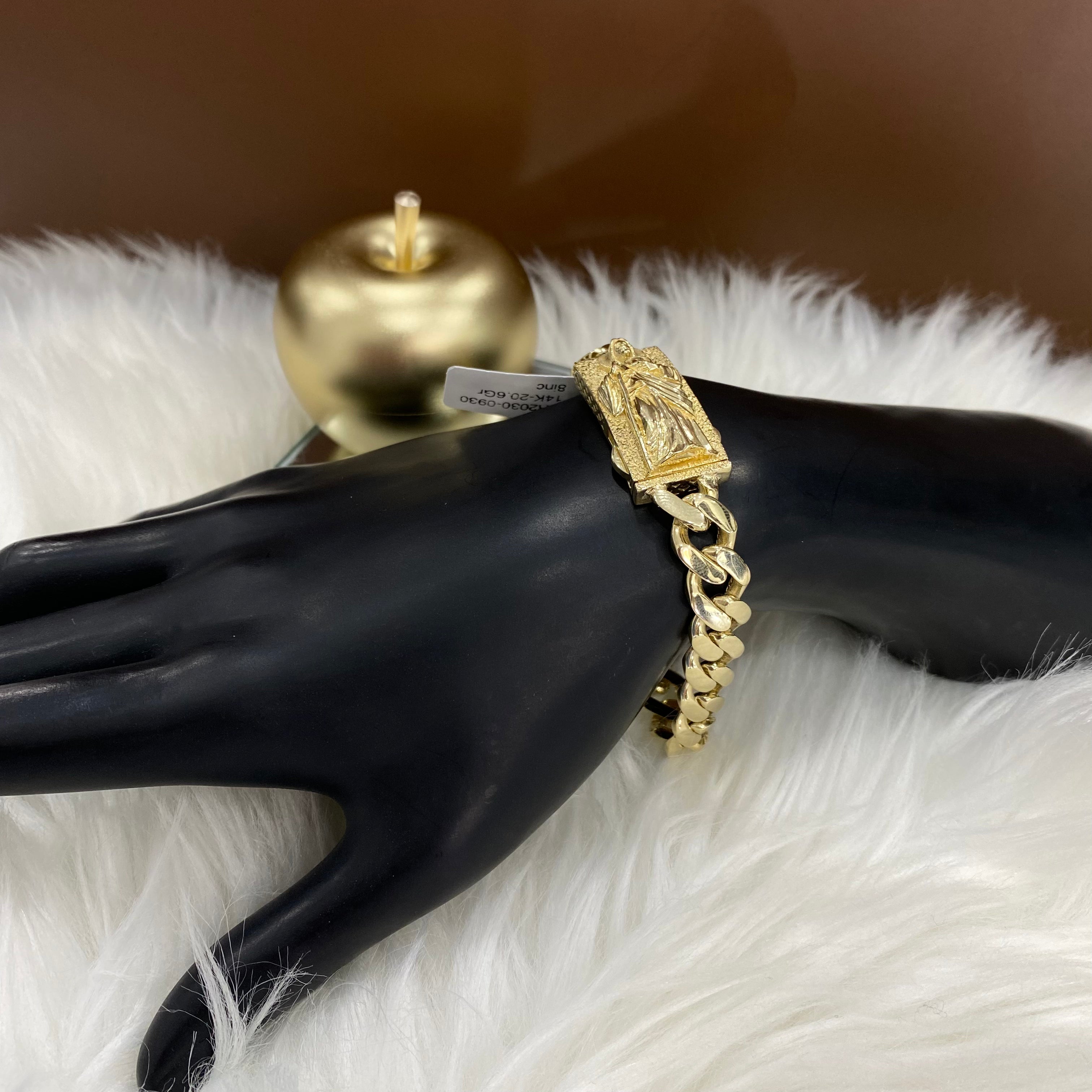 Gold 2025 jesus bracelet