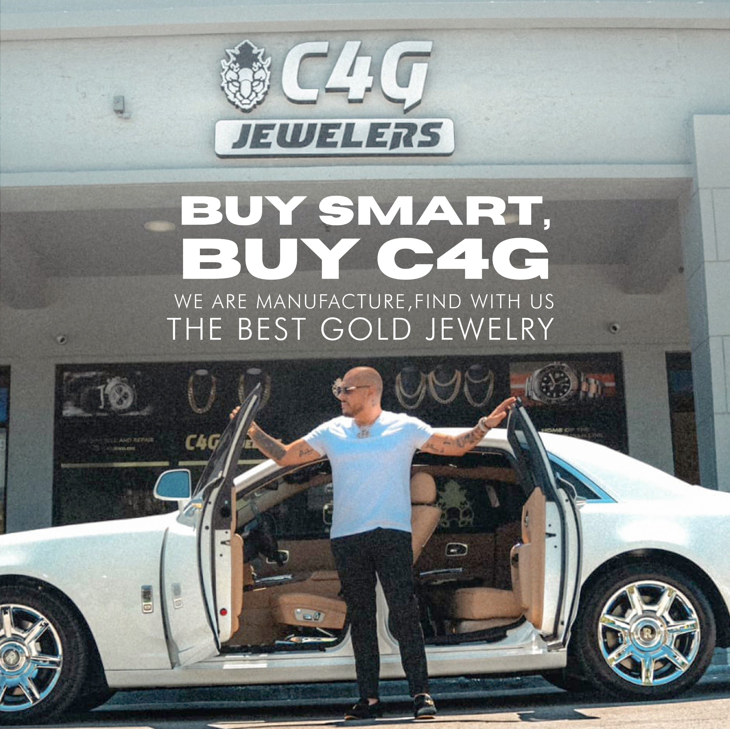 C4G Jewelers | 10K, 14K, 18K Gold Jewelry and Cuban Links