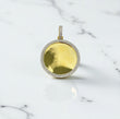 10K Yellow Gold Diamond Memorial Pendant 1.14Ct Dia / 5.57gr / 1.7-1.2in