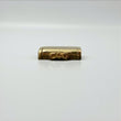 10K Yellow Gold Plain Sleek Lock / 3.7gr / 9mm