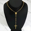 14K Yellow Gold Rosary Chain / 24.5gr / 5mm / 26in