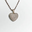 10K Yellow Gold Diamond Heart Pendant 0.90Ct/ 3.7gr