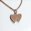 Heart'S Frame Pendant 14K Rose Gold With Diamond 1,98ct / 9.9gr