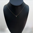 14K Rose Gold Letter T Jewelry Set With Diamond / 1.8gr