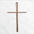 Diamond Cross Pendant 14K Rose Gold / 0.20Ct Dia / 2.5gr