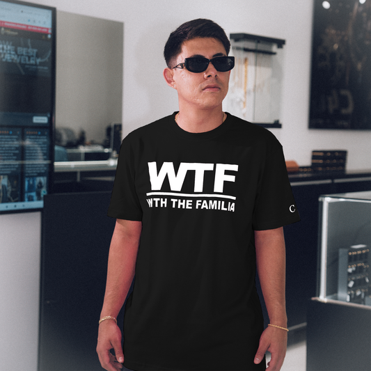 Wtf Black T-Shirt