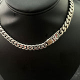 10K White Gold Cuban Links / 127gr / 9mm / 23in