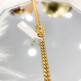 10K Yellow Gold Micro Cuban Chain / 57.8gr / 5.7mm / 24in