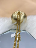 10K Yellow Gold Micro Cuban Chain / 31.3gr / 4mm / 24in