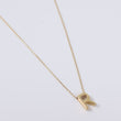 14K Yellow Gold Letter R Jewelry Set / 1.6gr