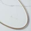 Silver 999 Micro Cuban Links Chain / 39.3gr / 5mm / 24in /