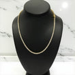 14K Yellow Gold Tennis Chain 12.48Ct Dia Lab Vs / 18.91gr / 3mm / 18in