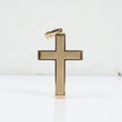 14K YG Cross Pendant / 6.2gr / 1.6in /
